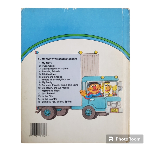 Vintage 80s SESAME STREET "On My Way" Lot. Books #8 #9 #10 Jim Henson's Muppets - Picture 7 of 7